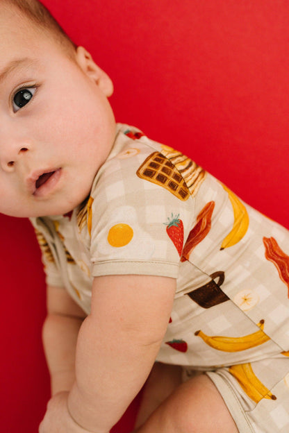Breakfast Club Bamboo Short Romper