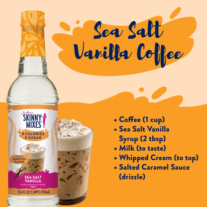 Skinny Sea Salt Vanilla Syrup