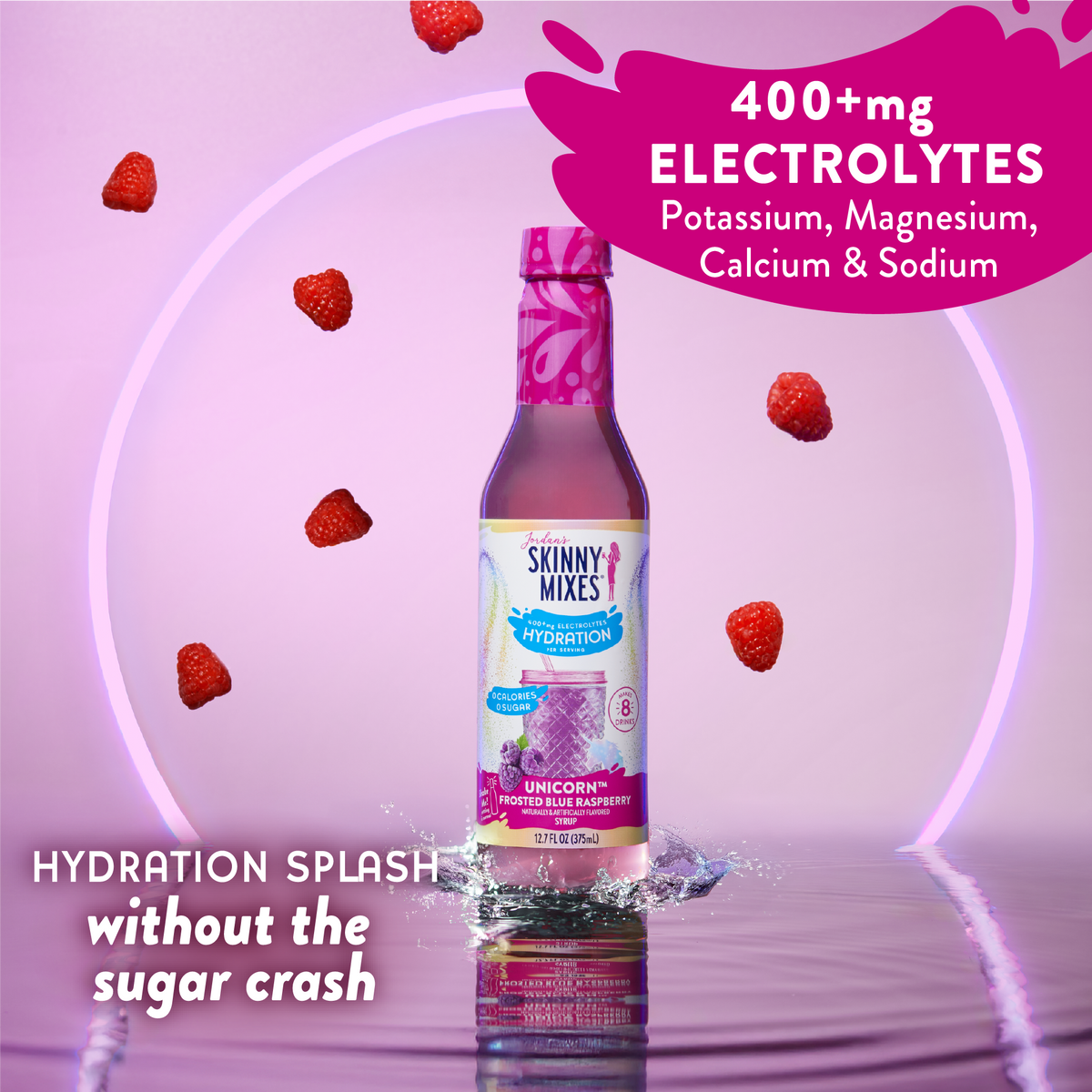 Skinny Unicorn Hydration Syrup with Electrolytes 375 ml