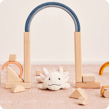 Axolotl Warmies Junior