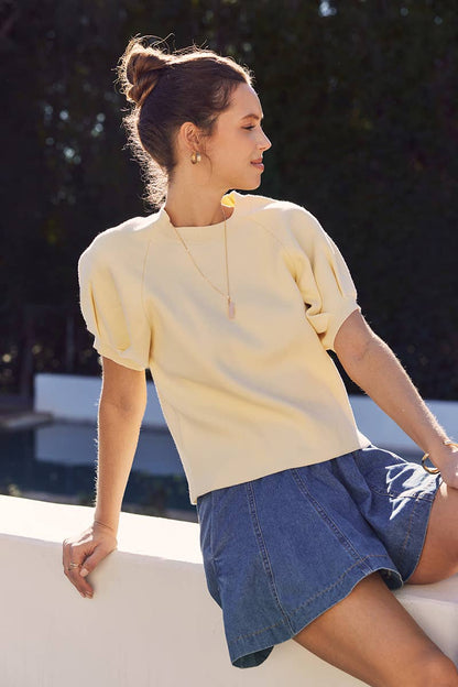 Summer Denim Flared Shorts