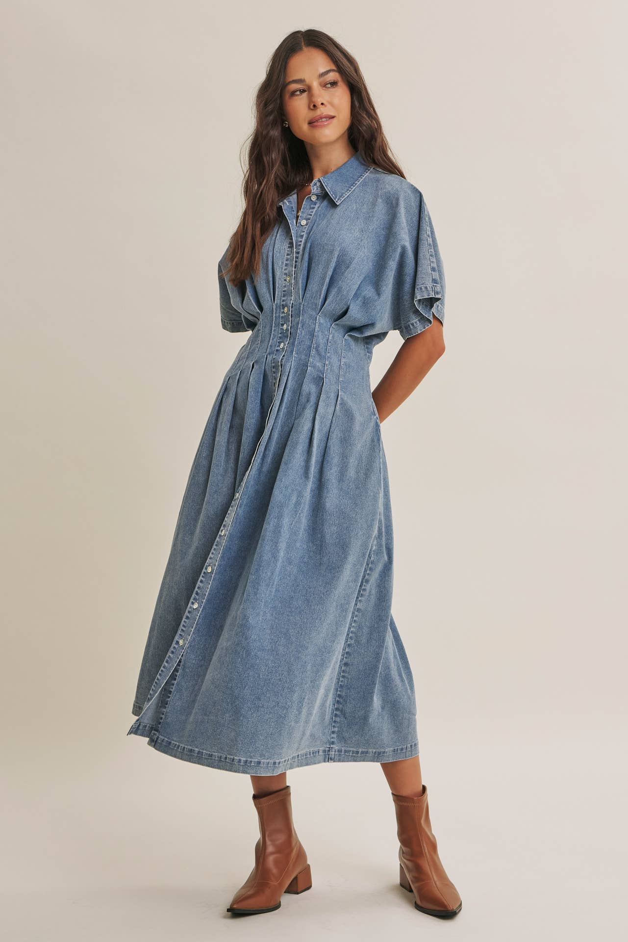 Goldie Denim Dress