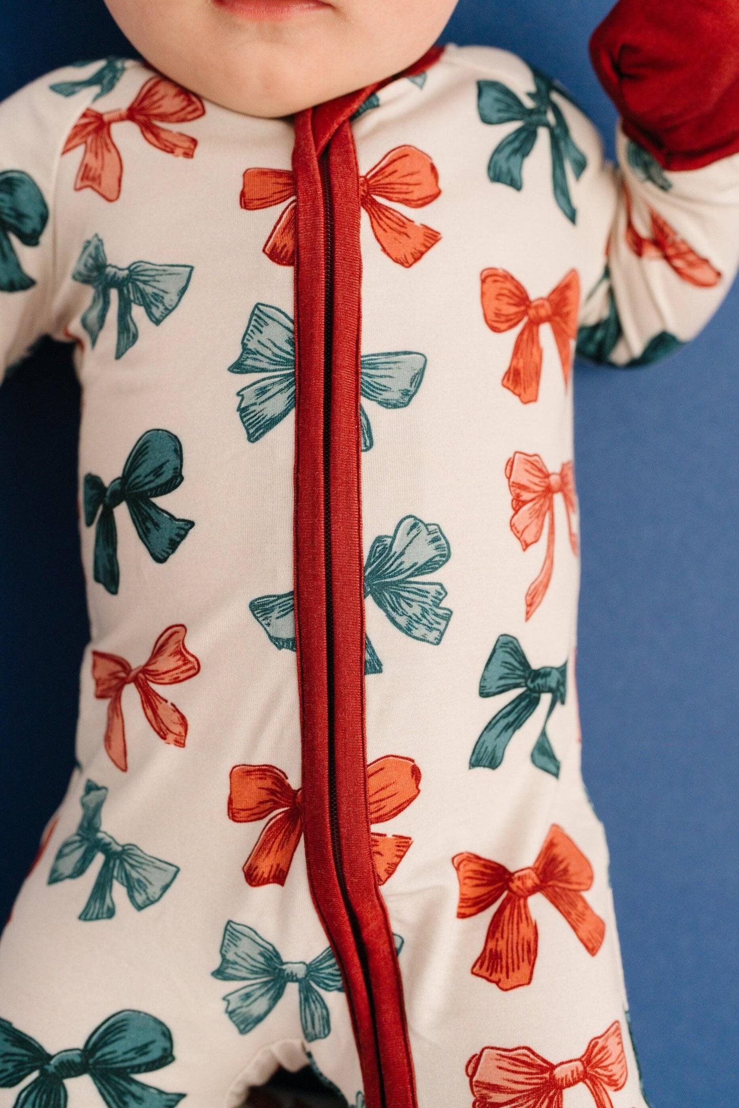 Patriotic Bows Bamboo Sleeper