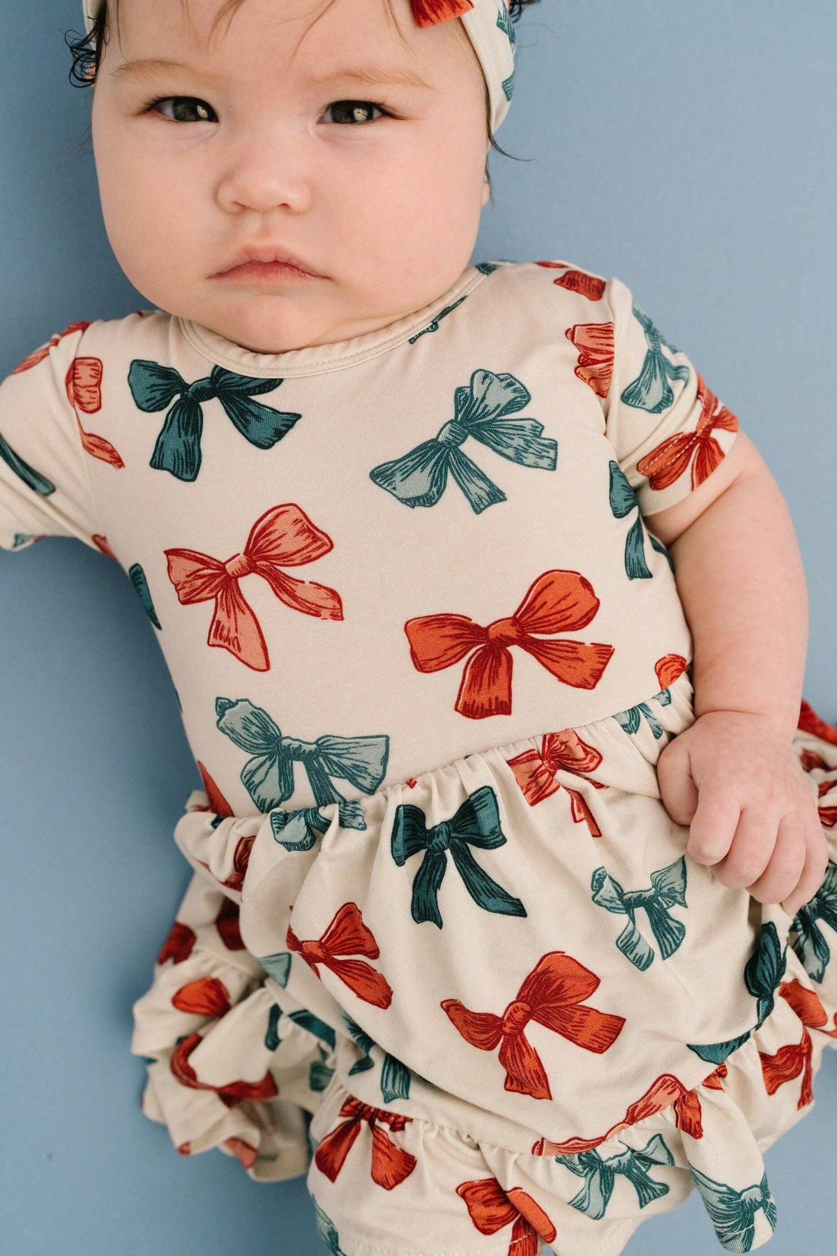 Patriotic Bows Bamboo Dress