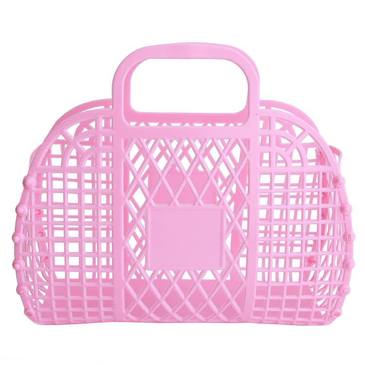 Jelly Tote Bag- Pink