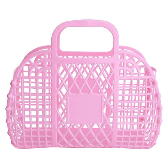 Jelly Tote Bag- Pink