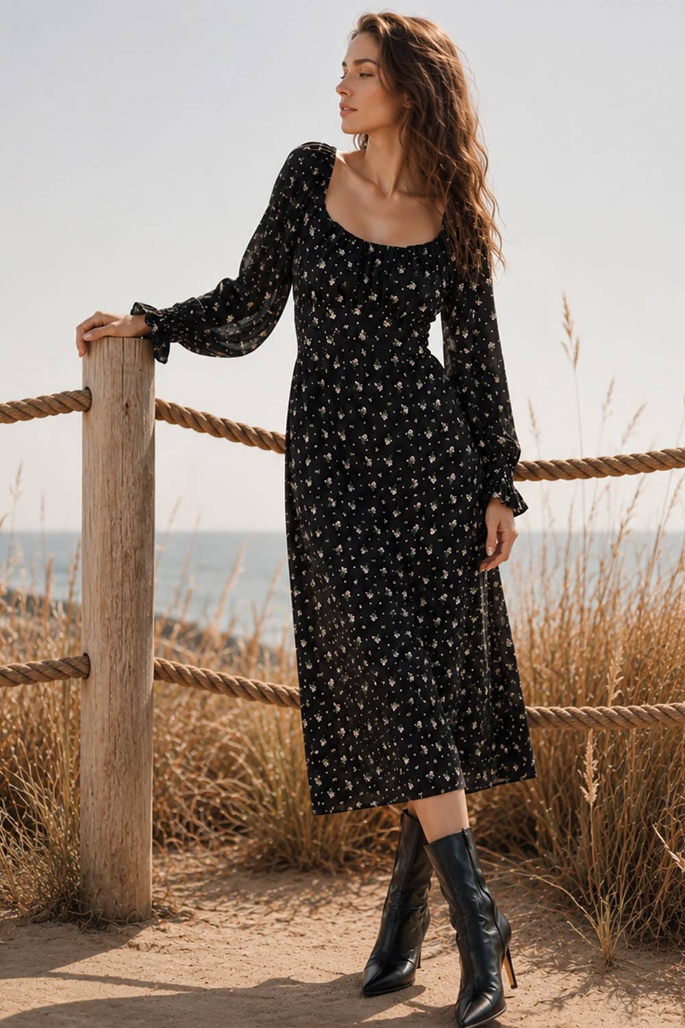 Harper Floral Dress