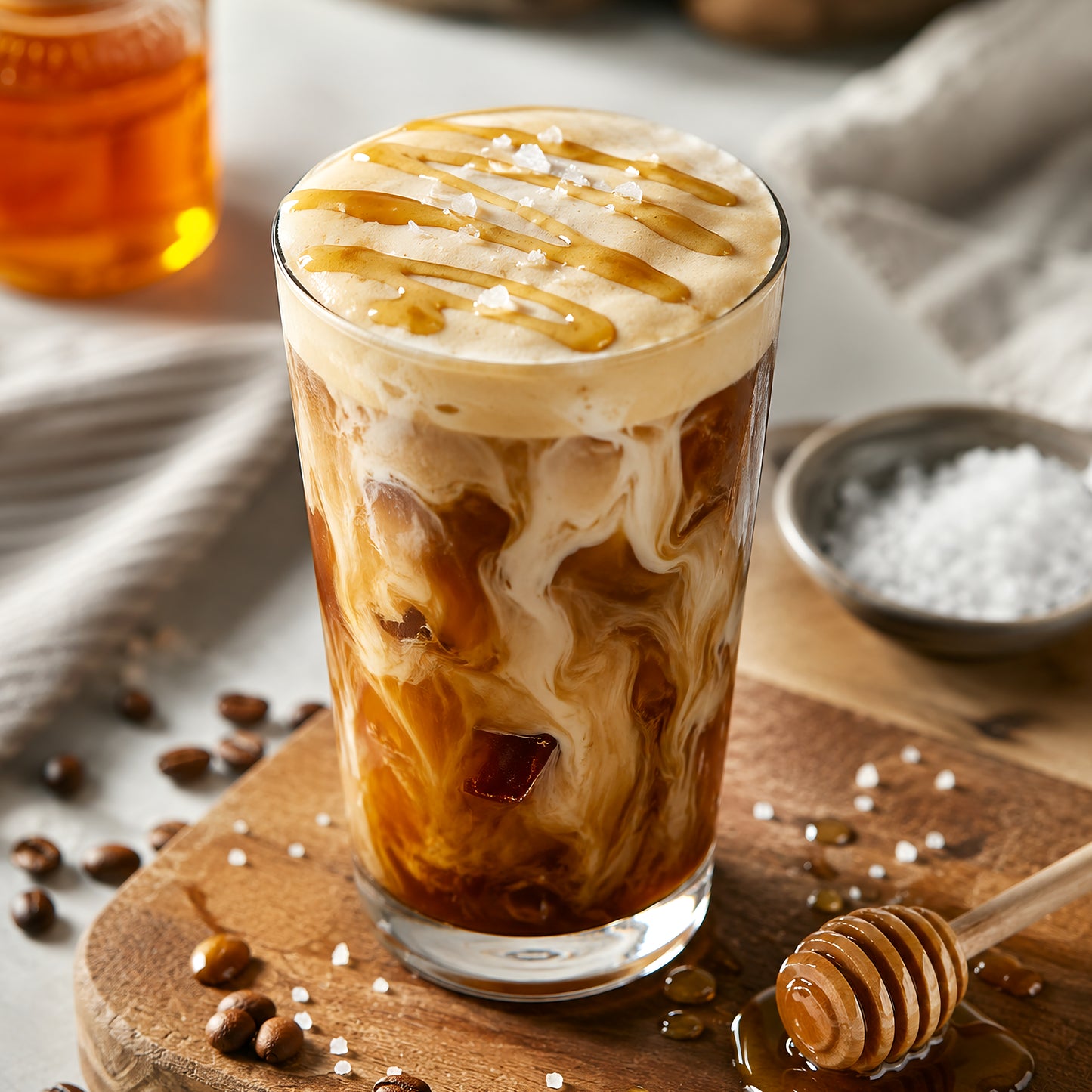 Skinny Sea Salt Honey Syrup