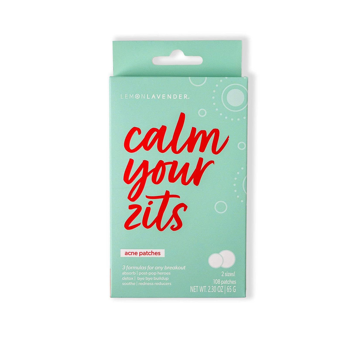 Lemon Lavender Pore the Win Nose Strips & Acne Patches OS: Calm Your Zits Acne Patches