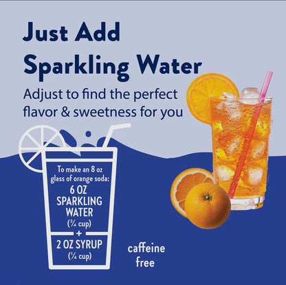 Skinny Orange Soda Syrup