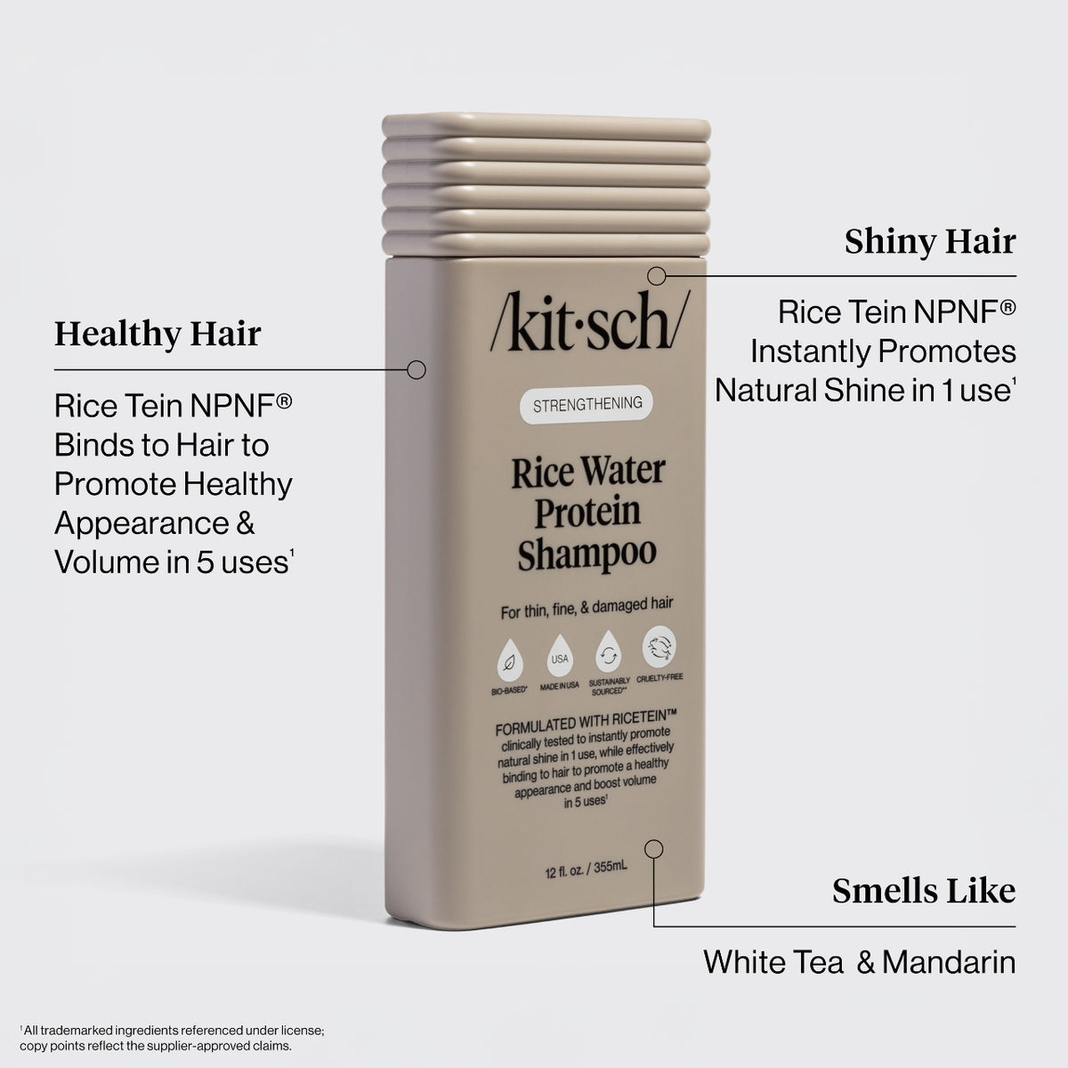 Strengthening Rice Water Shampoo & Conditioner Combo