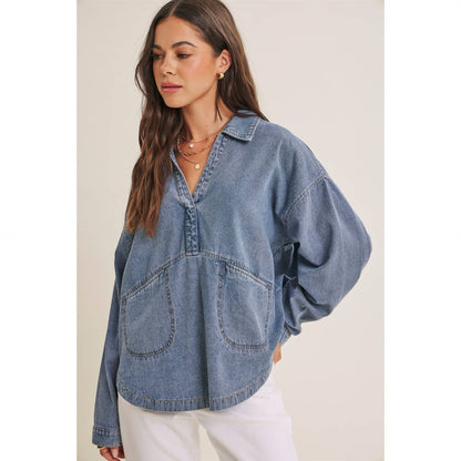 Easy Living Oversized Top
