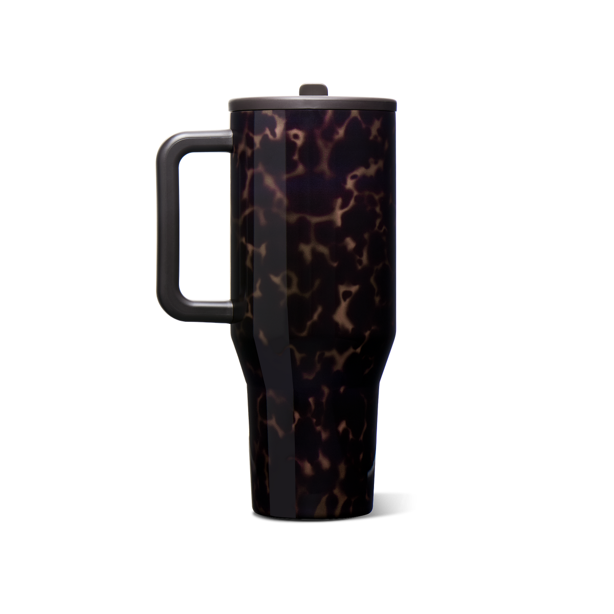 Mocha Tortoise HydroJug 40 oz Traveler Tumbler