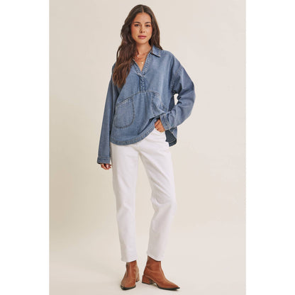 Easy Living Oversized Top