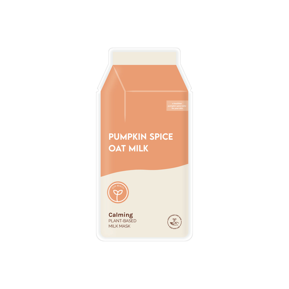 Pumpkin Spice Oat Milk Calming Face Mask