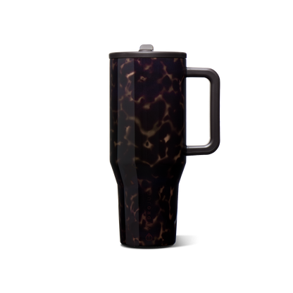 Mocha Tortoise HydroJug 40 oz Traveler Tumbler