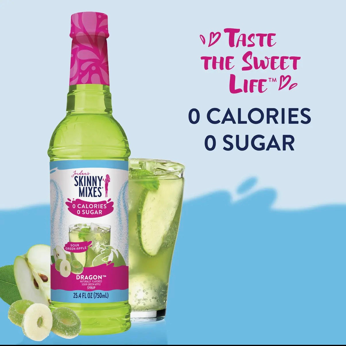 Skinny Sour Dragon Syrup