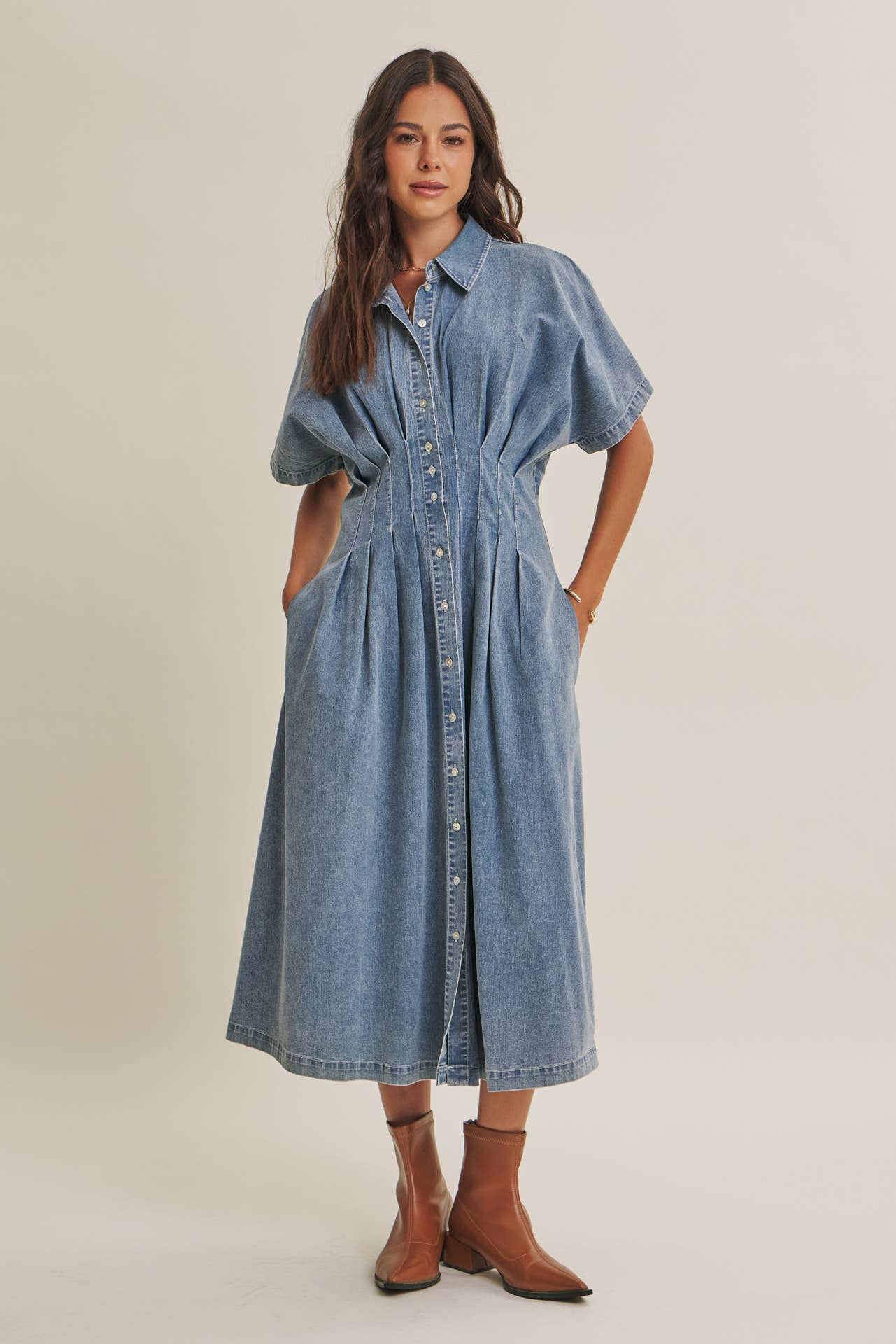 Goldie Denim Dress