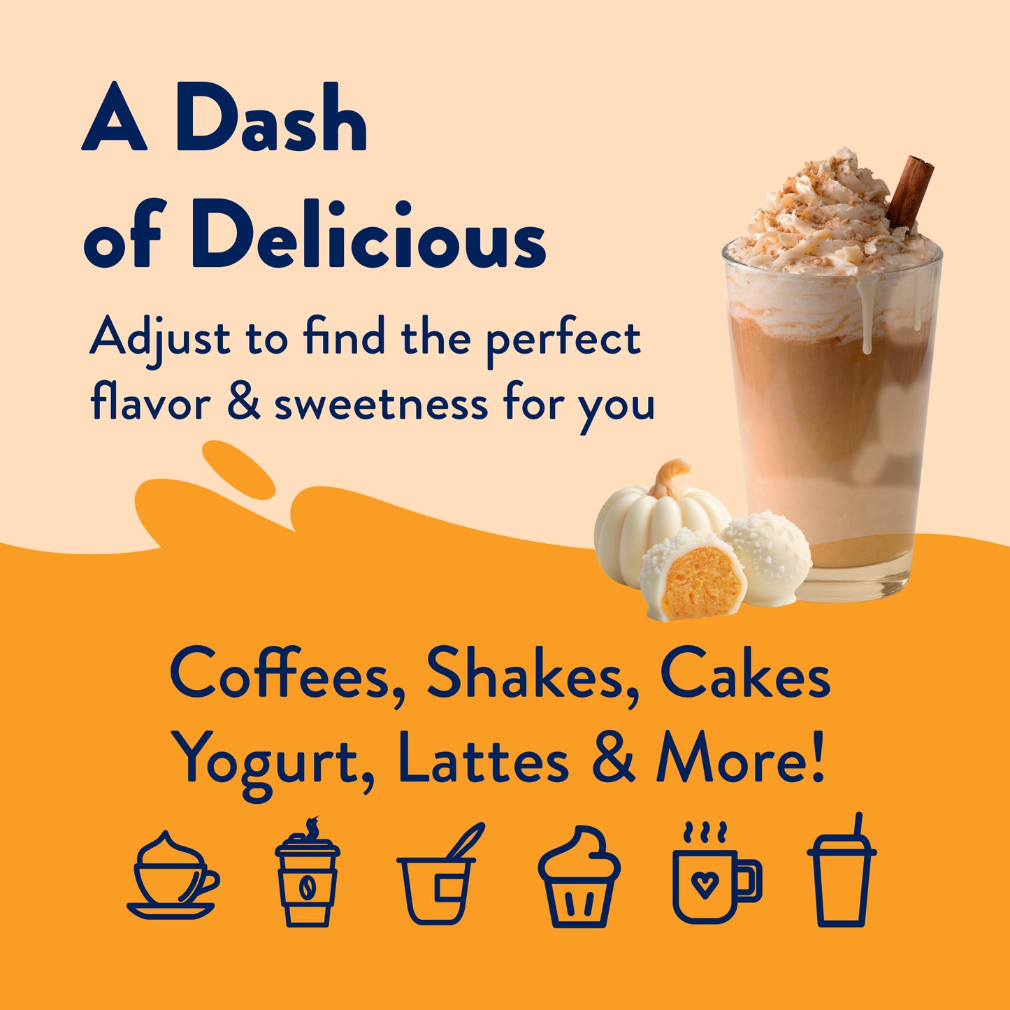 Sugar Free White Chocolate Pumpkin Syrup