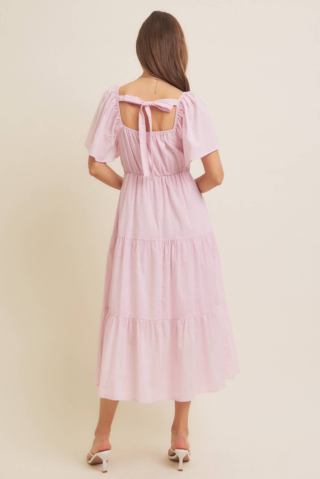 Essence Of Summer Crochet Midi Dress