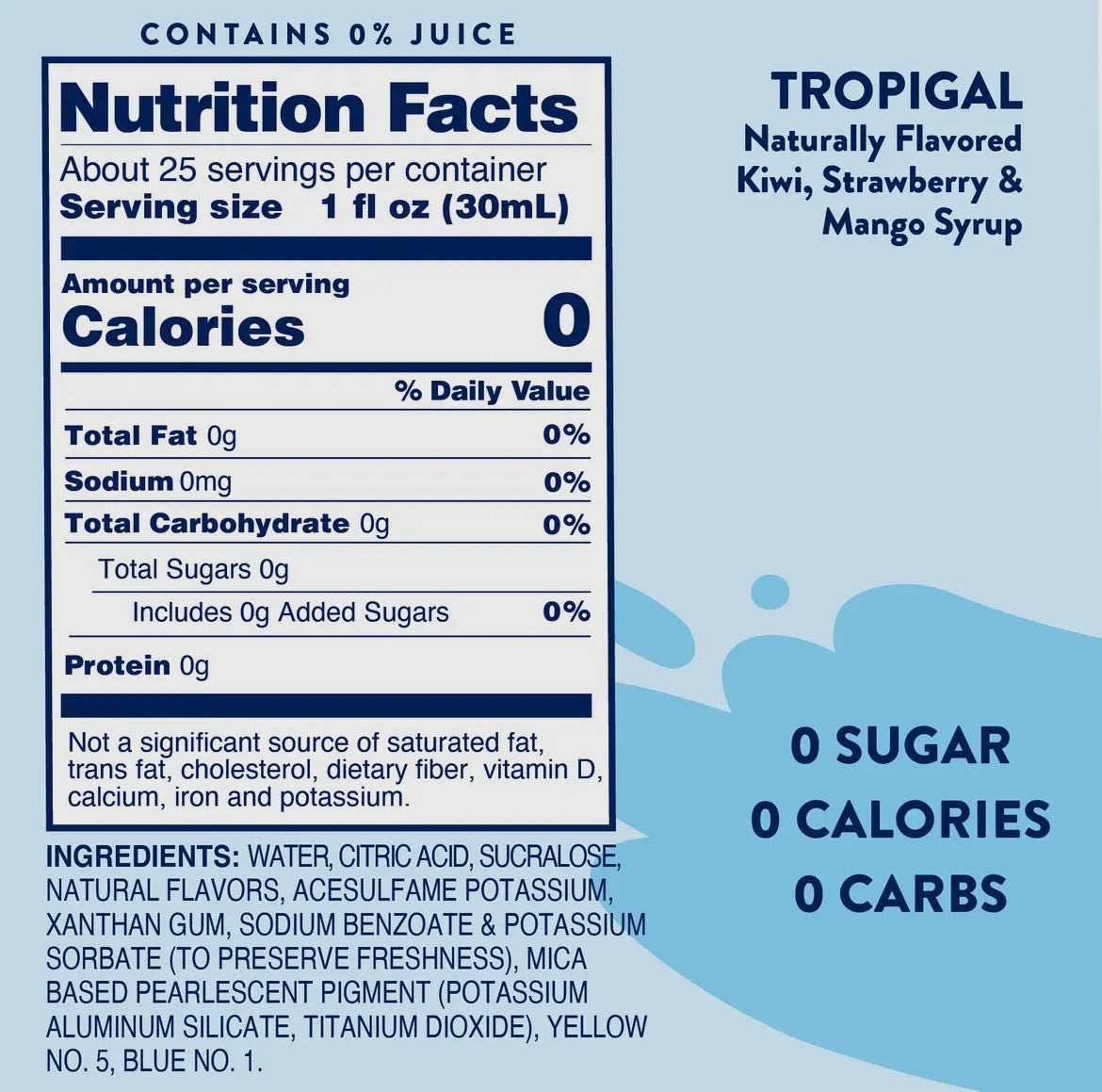Skinny Tropigal™ Syrup