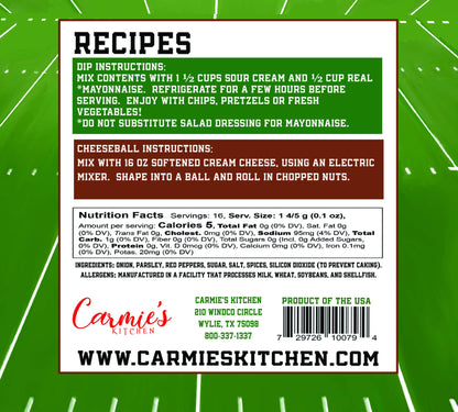 Hail Mary Heat Dip Mix - Game Day Collection
