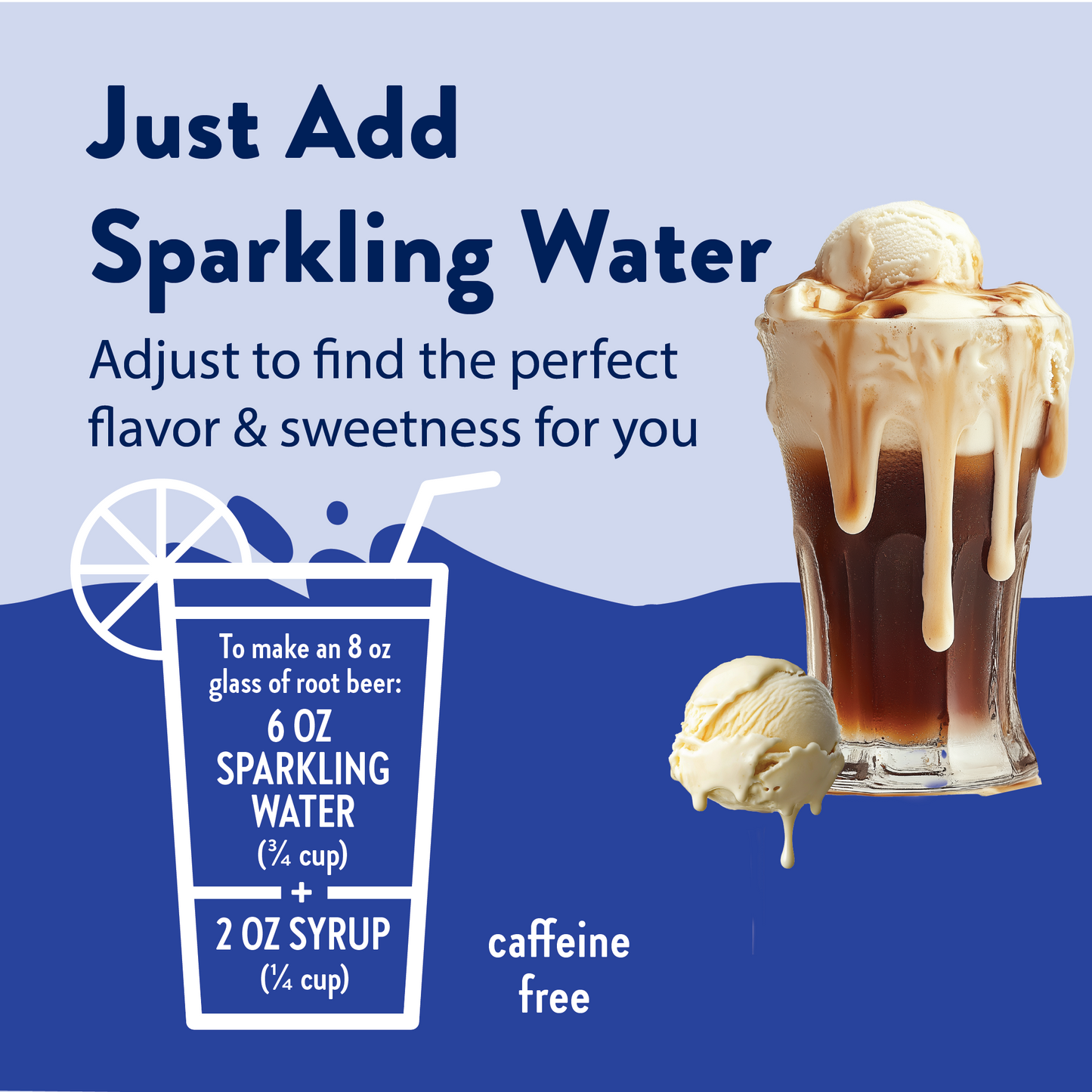 Skinny Root Beer Float Syrup