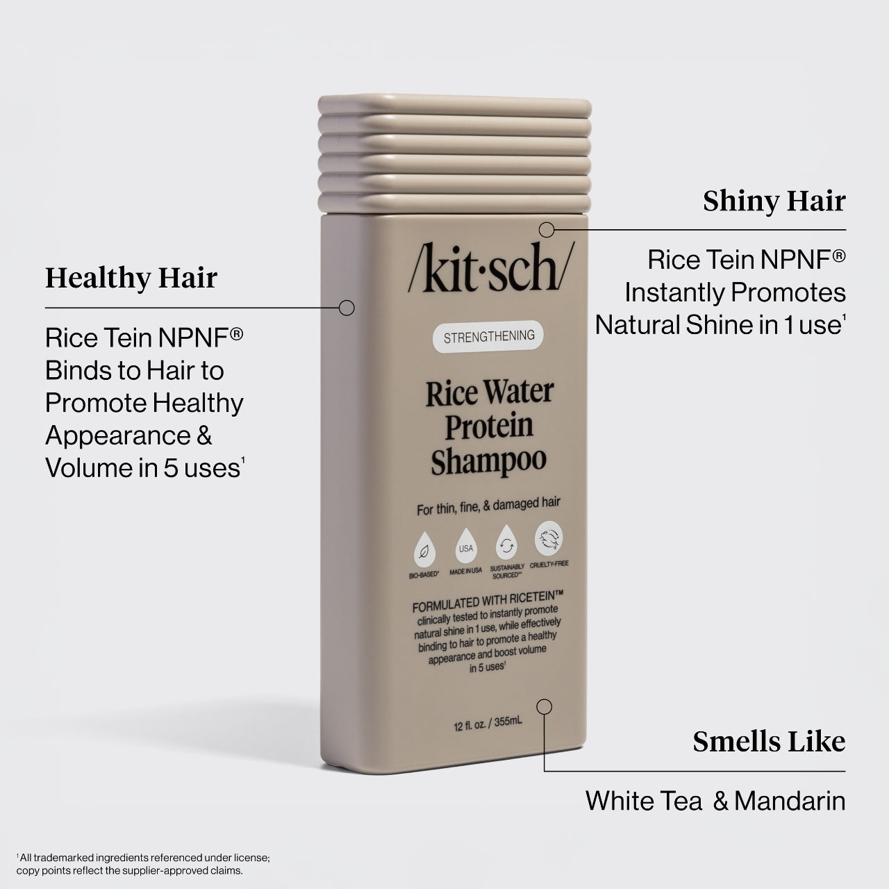 Strengthening Rice Water Shampoo & Conditioner Combo