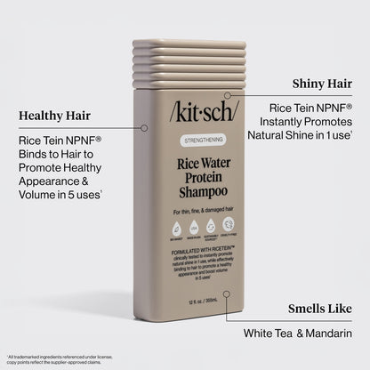 Strengthening Rice Water Shampoo & Conditioner Combo