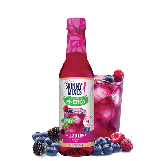 Skinny Wild Berry Energy Syrup - 375ml