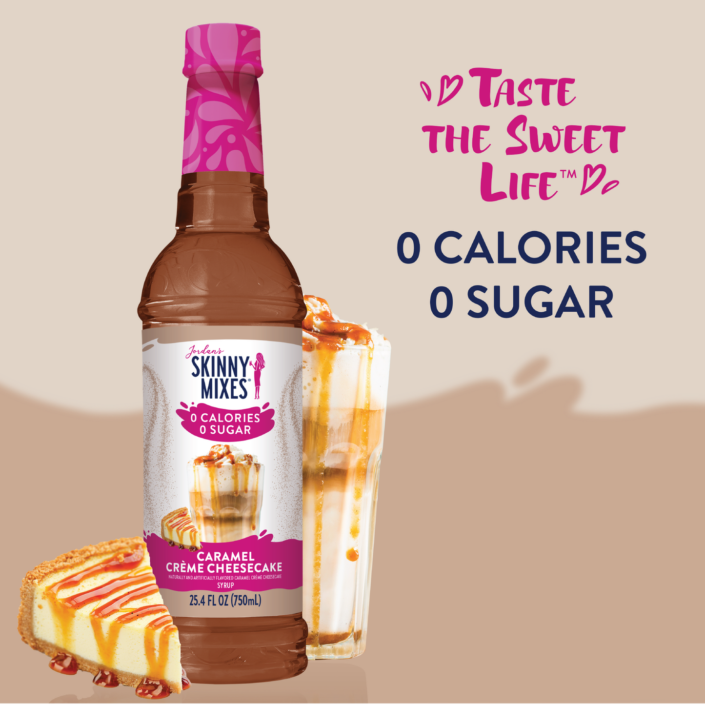 Skinny Caramel Creme Cheesecake Syrup