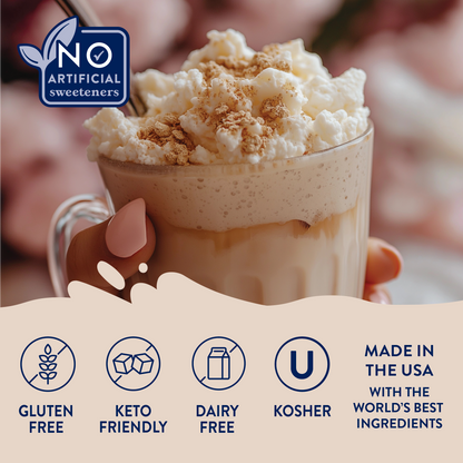 Naturally Sweetened White Chocolate Syrup