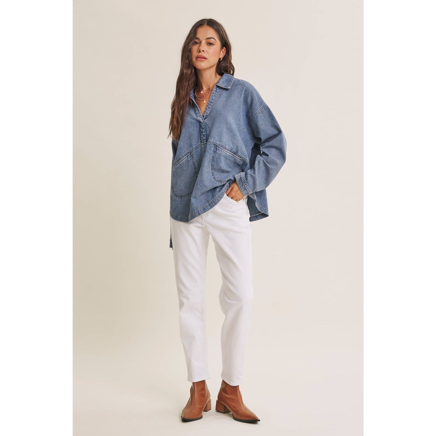 Easy Living Oversized Top