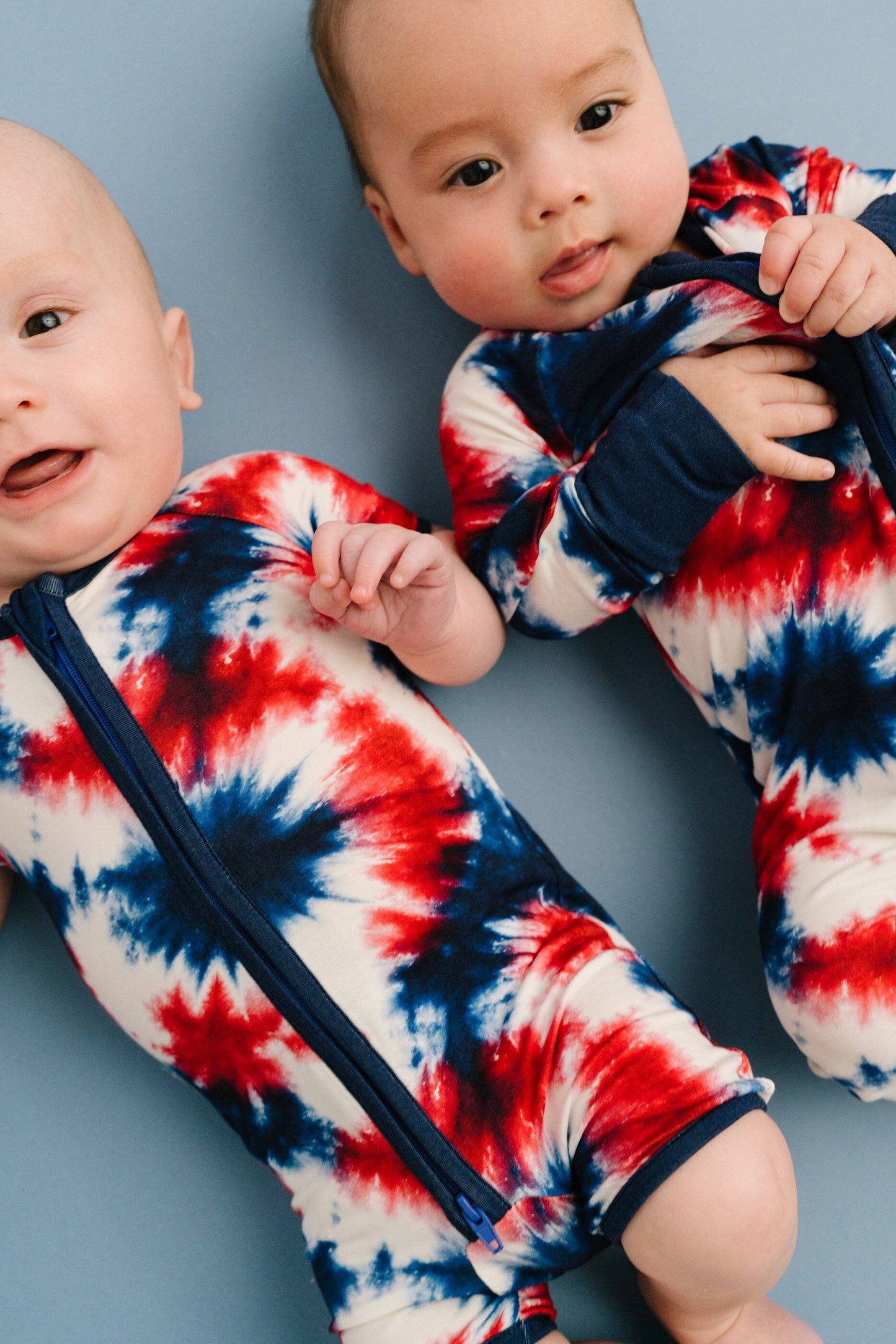 Firecracker Tie Dye Bamboo Short Romper