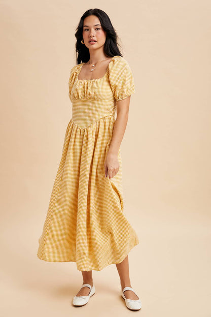 Lucy Gingham Dress