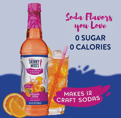 Skinny Orange Soda Syrup