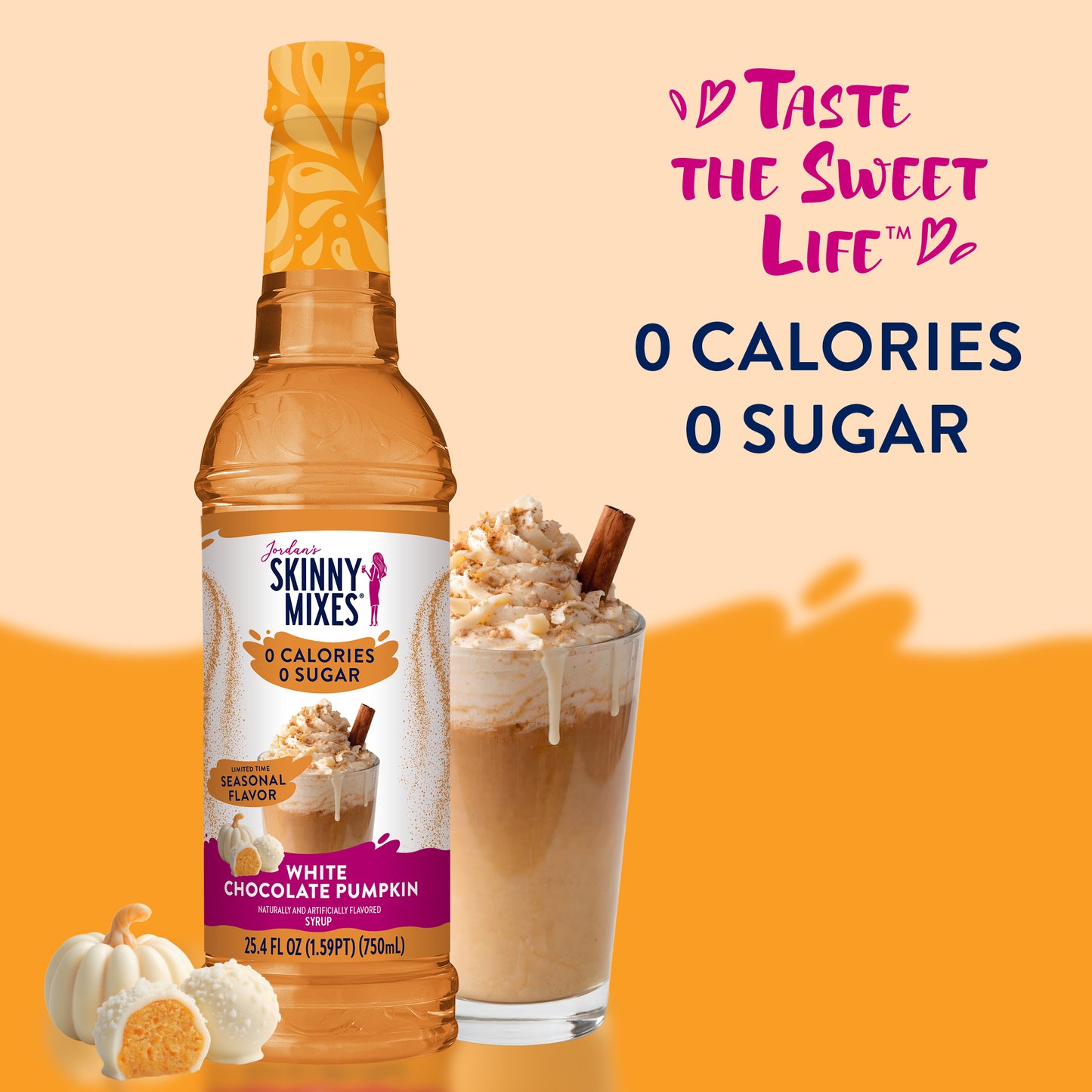 Sugar Free White Chocolate Pumpkin Syrup