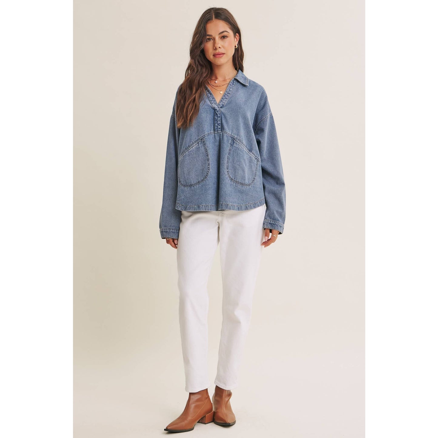 Easy Living Oversized Top