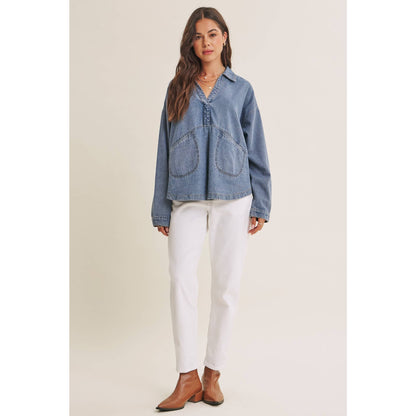 Easy Living Oversized Top