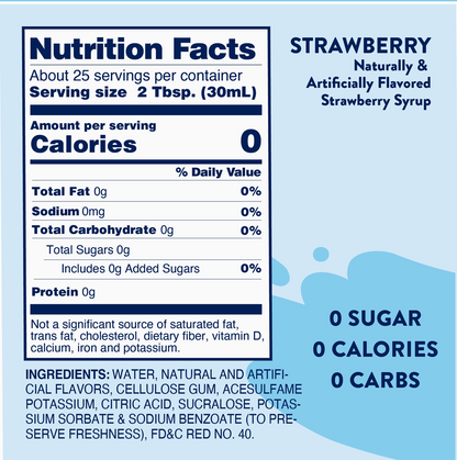 Skinny Strawberry Syrup