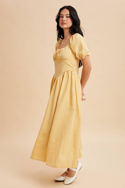 Lucy Gingham Dress