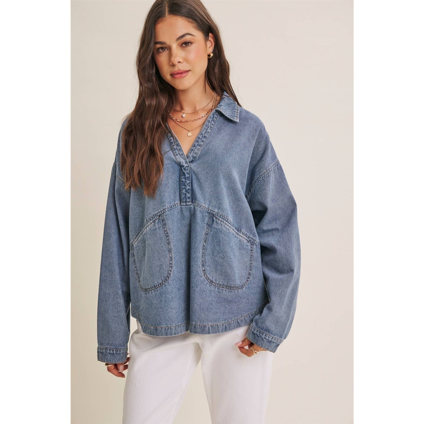 Easy Living Oversized Top