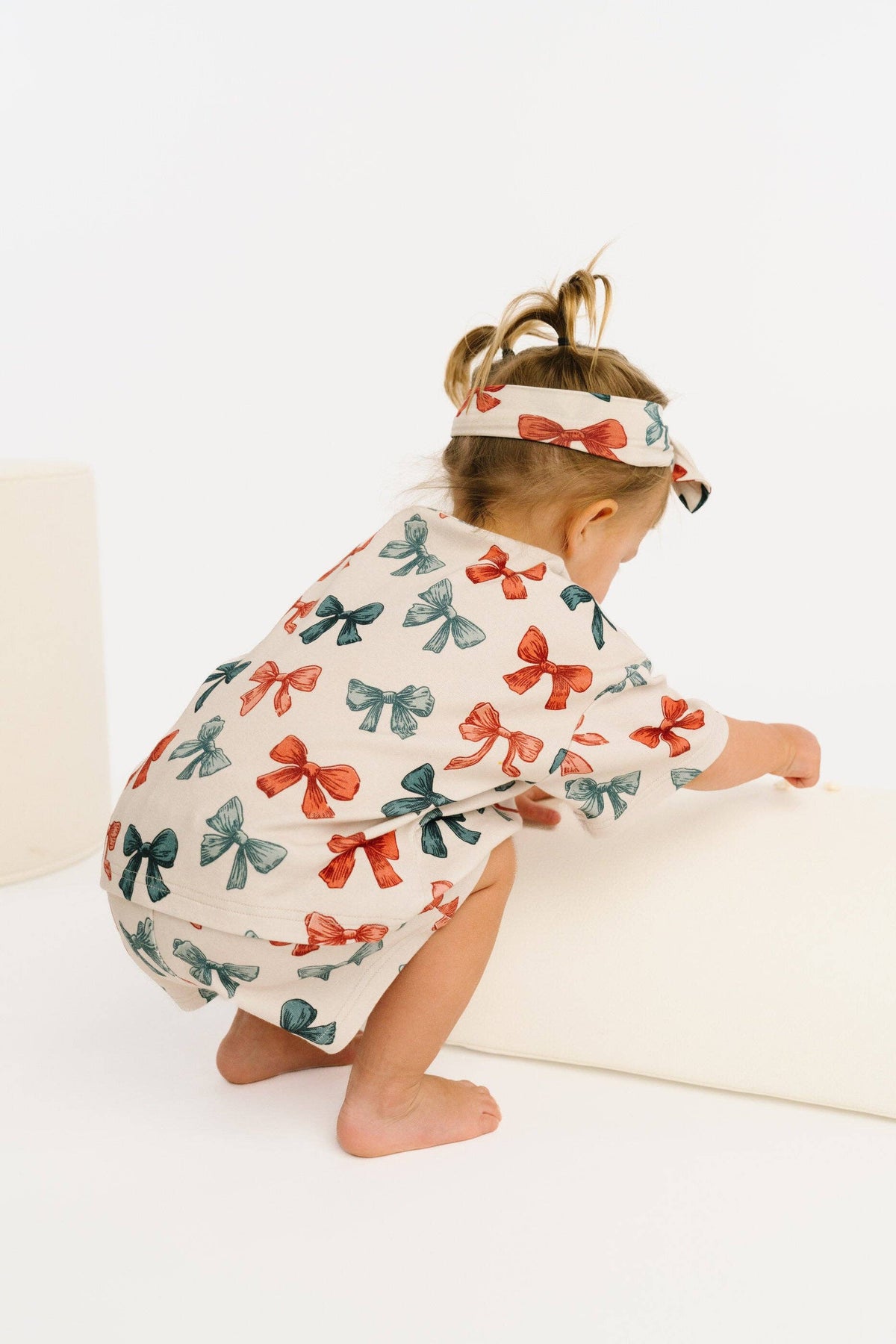 Patriotic Bows Slouchy Set