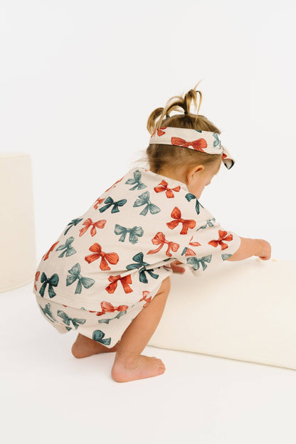 Patriotic Bows Slouchy Set