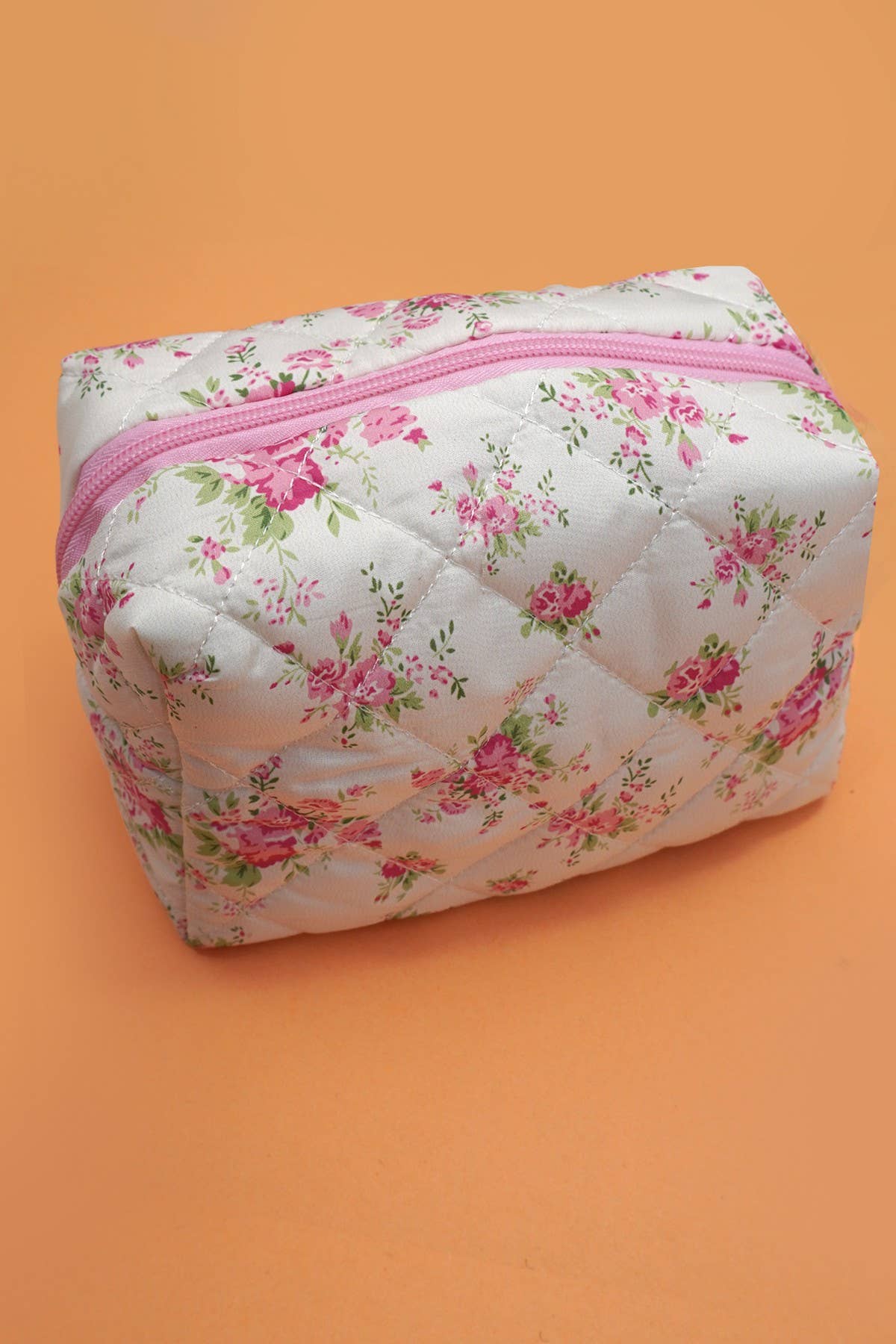 FLORAL TOILE PATTERN MAKEUP COSMETIC POUCH BAG | 40P562: G