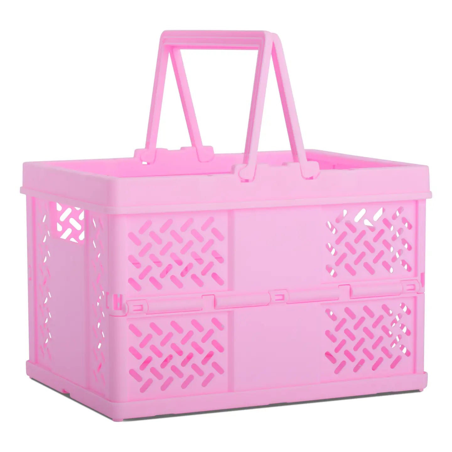 Pink Foldable Storage Crate-Small