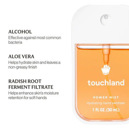 Touchland Velvet Peach Power Mist Hand Sanitizer